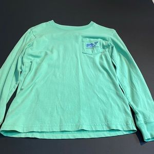 Boys Vineyard Vines Long Sleeve T-Shirt size 12/14